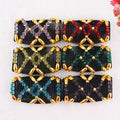 Women Pearl Beads Elastic Hair Combs Double Slide Magic Bun DIY Hairstyle Making Tool Metal Novelty Hair Clip Accessories