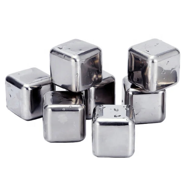 Creative Metal Bar Accessories Quick Ice Cube for Coffee Whiskey Wine-Stainless Steel Drink Tools