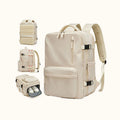 Large-capacity Backpack Ladies Business Computer Bag Short-distance Luggage Dry and Wet Separation Backpack Multifunction Nylon