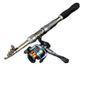 Factory Wholesale Mixed 1.8m Hard Telescopic Fishing Rod and Reel Combo Set With Lures Line
