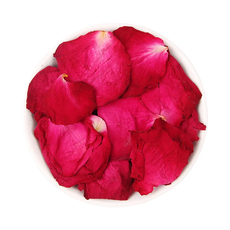 Wholesale Dried Decorative Dried Red Fragrance Rose Petals Natural Large Rose Flower Petals for Candle Soap Making