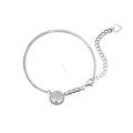 925 Silver Elegant  Star Bubble Link Bracelet Fine Chain & Link Jewelry