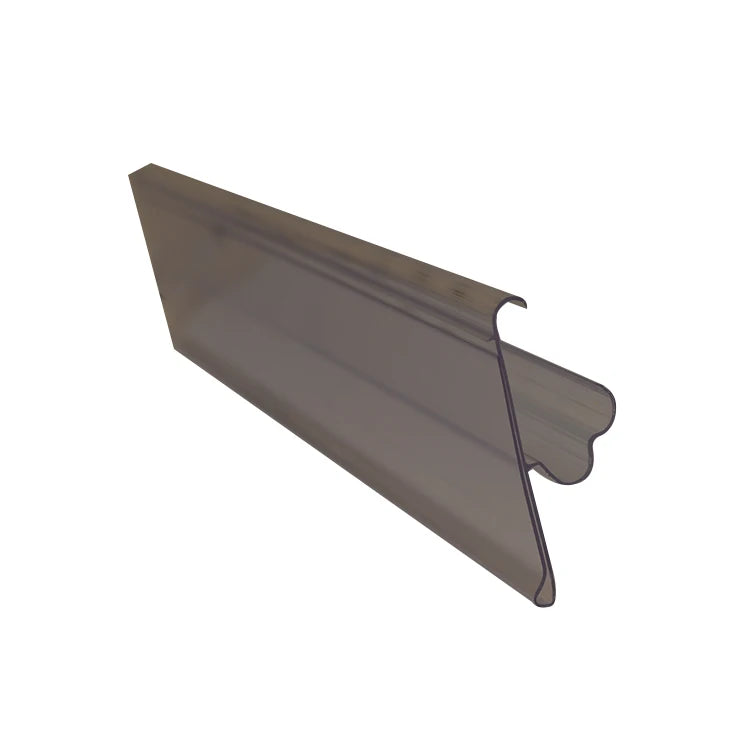Customized clear Plastic Pvc Plastic Strip for Supermarket Shelves