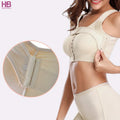 Adjustable Hooks Push up Chest Post-Surgery Front Closure Breathable Plus Size Body Slimming Brassiere