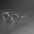 10518 Oval High Quality Hot Selling Fashion Retro Round Lens Frame Oval Eye Frame Light Spectacle Frame Glasses