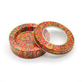 New Design Red Tin Boxes Saffron Wholesales Jar Packaging Safron Spices Metal Cans