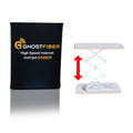 Portable Pop up Display Stand Podium Counter Table Stand Promotion Retail Trade Show Display