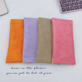 2025 Soft Eyeglasses Pouch Holder Squeeze  Leather Sunglasses Pouch Bag