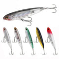 10cm 17.5g Artificial Hard Baits Saltwater Minnow Fishing Lure With 3D Lure Eyes and Fishing Hook Floating Minnow
