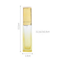 20ml Refillable Square Rectangle Empty Gradient Color Glass Mist Glass Spray Bottle Perfume Bottle