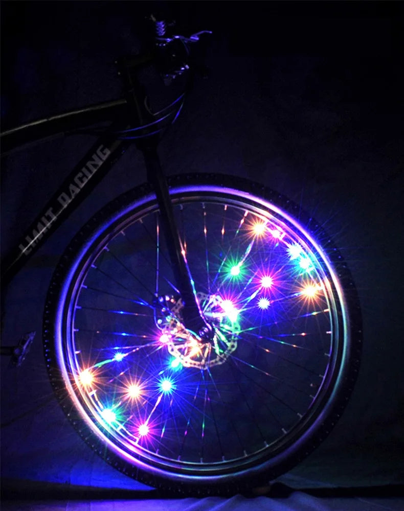 Cheap Price Bicycle Decoration Light Fashion Bicycle Light Spoke Battery Light