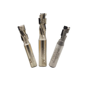 High Quality Z=1+1 PCD Grooving Cutter Diamond Spiral Edge Milling Router Bits Customizable OEM WoodWorking Tool for Chipboard