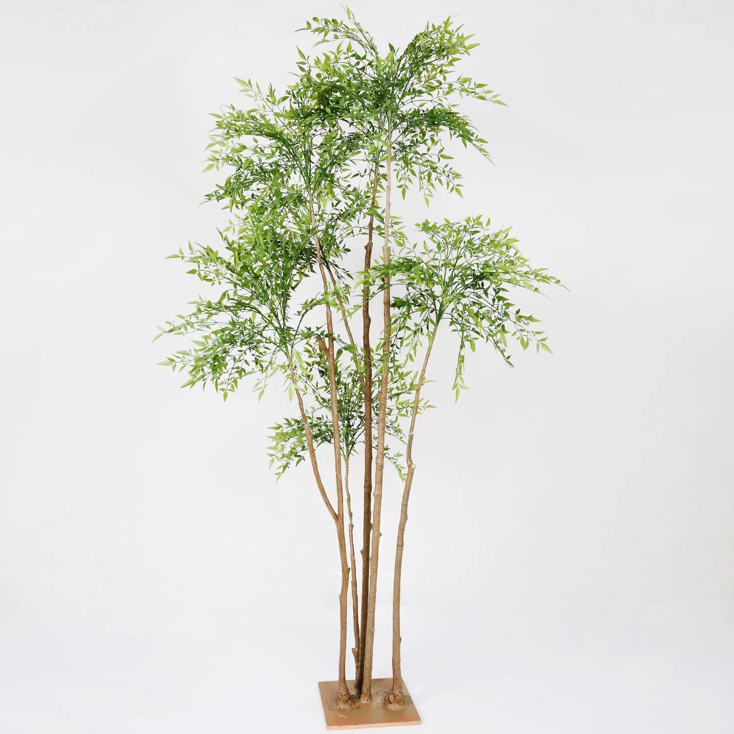 Hot Sale Handmade Plants with Pots Garden Supplies Artificial Fern Tree Bonsai for Unique Decor