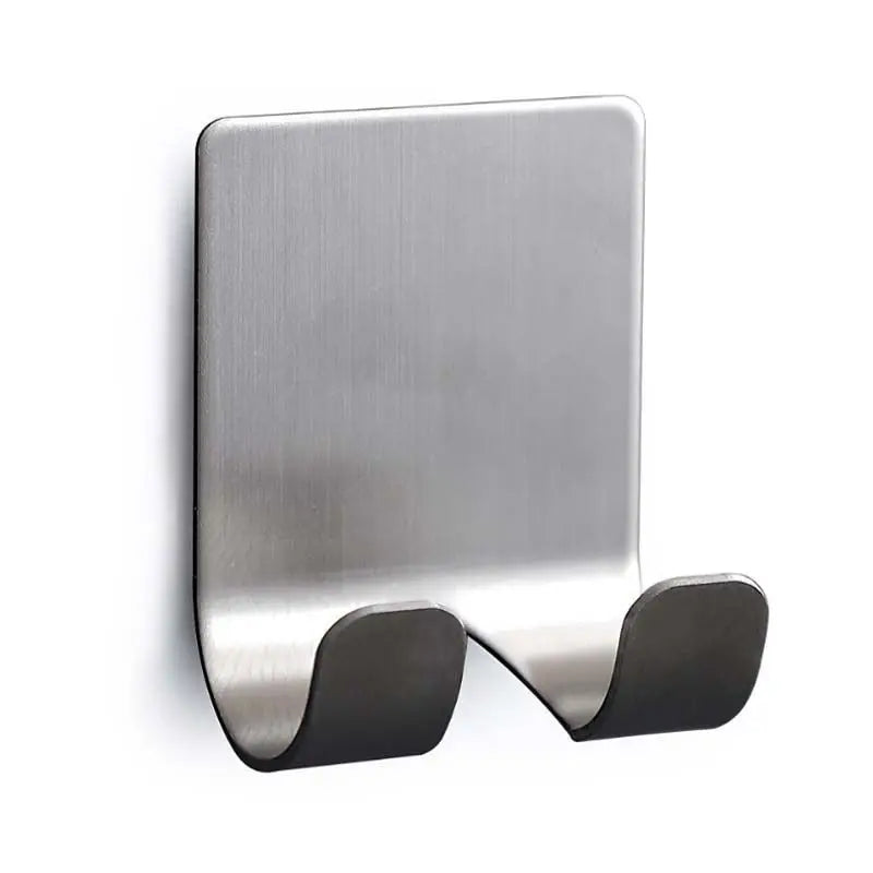 Wholesale Nail-Free Multi-Functional Stainless Steel Single Hooks Kitchen Cutting Board Holder Bathroom Razor Clothing Wardrobe