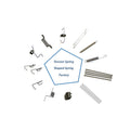 Source Manufacturer Stainless Steel 0.5-300mm Custom Extension & Compression Coil Springs Small Batches Are Accepted