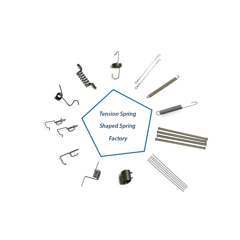 Source Manufacturer Stainless Steel 0.5-300mm Custom Extension & Compression Coil Springs Small Batches Are Accepted