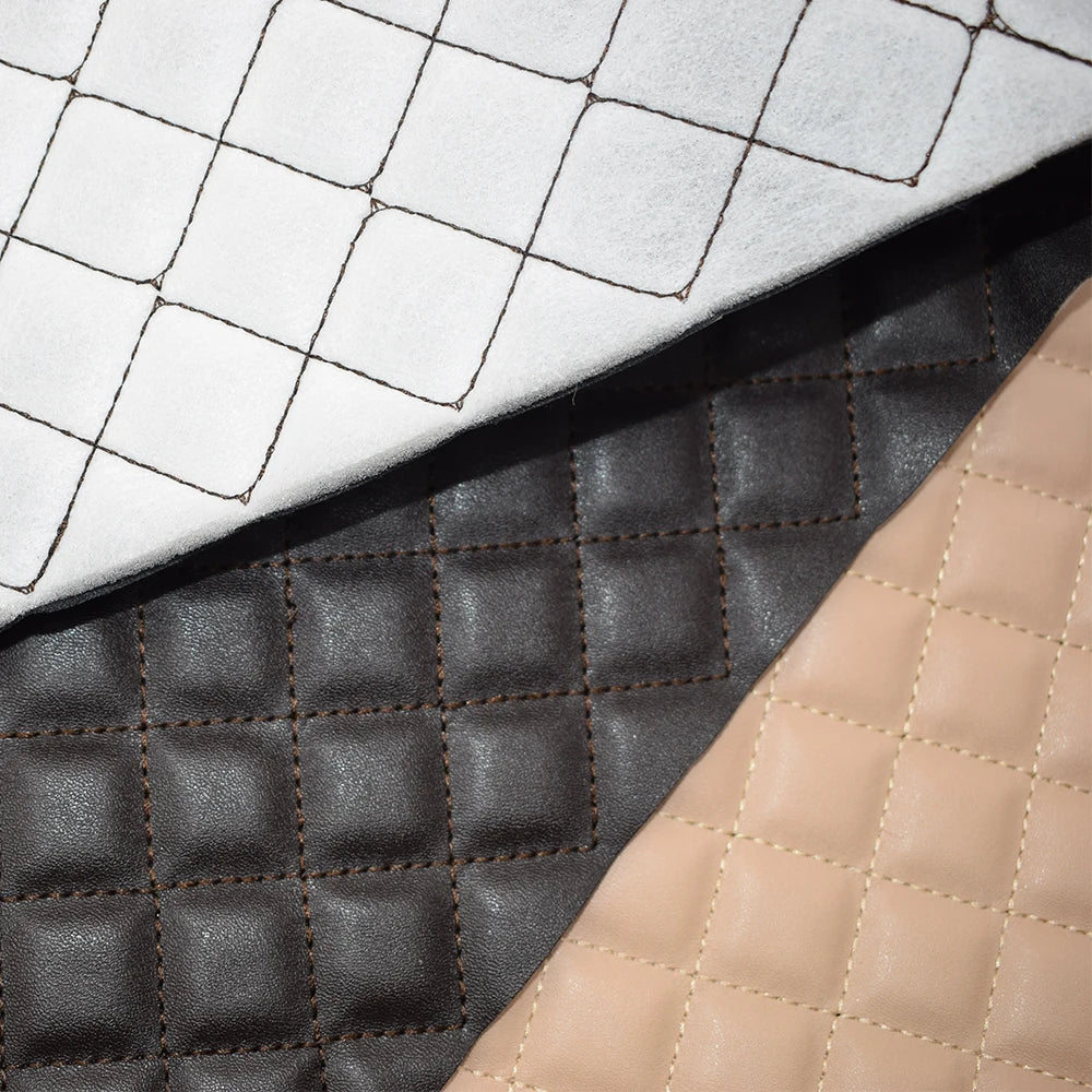 Synthetic Embroidery Pu Leather for Sofa