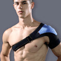 Male Female Therapy Elastic Polyester Neoprene Gym Sports Compression Shoulder Pad Support Belt Wrap Strap Brace Fitness Guard