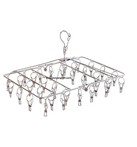 Stainless Steel Folding Socks Stainless Steel Folding Socks Hanger and Underwear Folding Rack and Strong Folding Socks Hanger