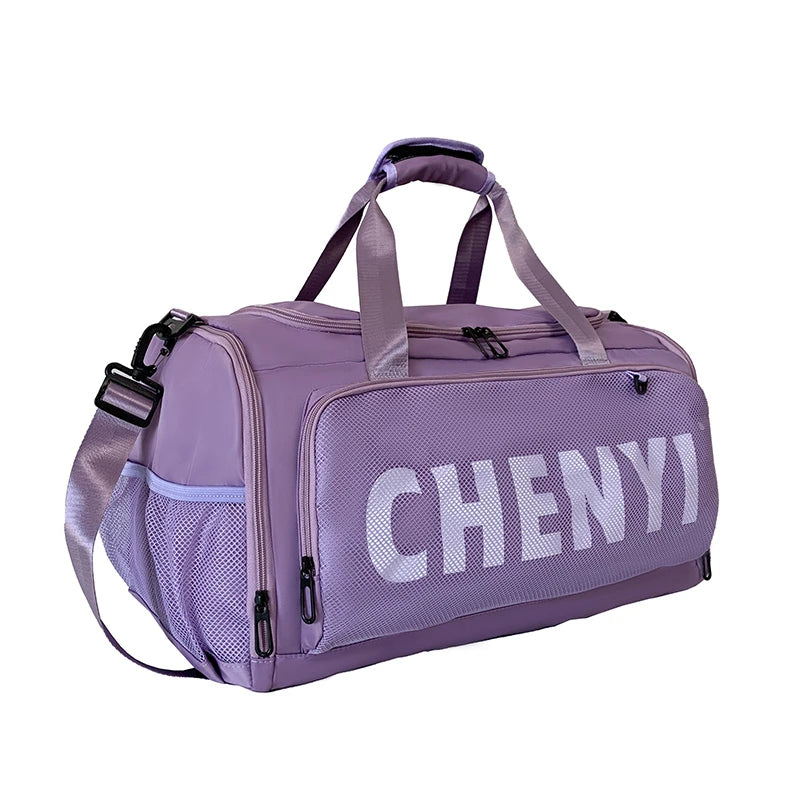 Waterproof Women Wholesale Oxford Overnight Bag Travelling Tote Duffle Travel Bag With Custom Print Logo Men