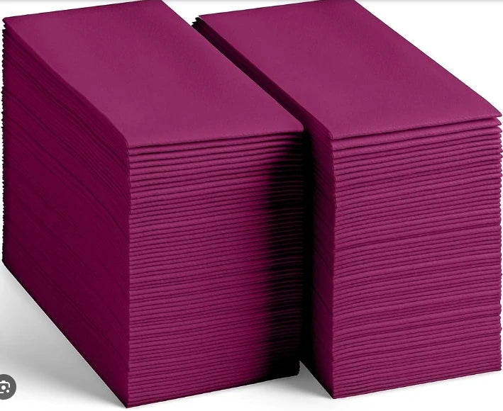 Manufacturer Direct Supply Super Absorbent   Disposable  Linen Feel 1ply  Printed Cocktail Serviettes Airlaid  Napkins