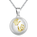 Pregnancy Mother Harmony Ball Music Baby Bola Chime Ball Pendant Necklace for Women