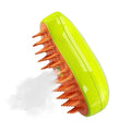 3-in-1 Electric USB Charge Hair Care Comb for Cats ABS Spray Brush Cats Dogs Mango Shape Pet Grooming Tool 3-in-1 Steamy Pet
