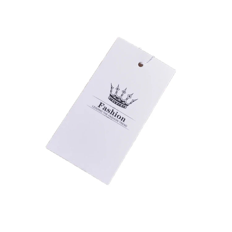 Custom Hang Tag Clothing Tags Packaging and Printing Custom logo Free Design Printing Garment Paper Hang Tags