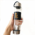 Infuser Glass Alkaline Water Bottle Custom logo and Packing