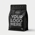 Flat Bottom Side Gusseted Coffee Bean Packaging Bag Coffee Packaging Bag Tea Bag with Valve and Zipper