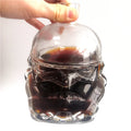 700ml Trooper Decanter Glass Bottle for Gin Rum Tequila Vodka Glass Bottles with Lid