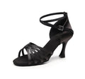 Women's Salsa Ballroom Latin Dance Shoes Factory Wholesale Elegant Sandals for Girls