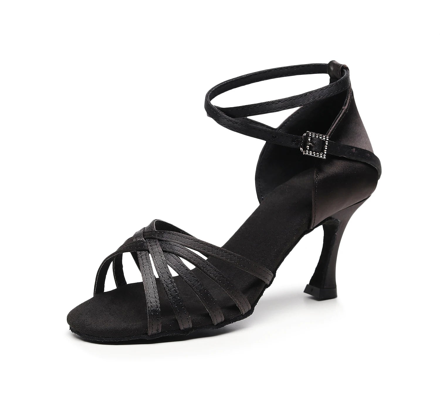 Women's Salsa Ballroom Latin Dance Shoes Factory Wholesale Elegant Sandals for Girls