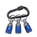 Yunbei 3 SDS Shank Keychain Catchers Bit Adapter Drill Bit Extension Rod Screwdriver 1/4 Bit Quick Change Storage Catchers