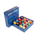 Direct Factory Sale 16-Color Customizable Large 3A Resin Crystal 57.2mm Snooker Billiard Pool Balls American Chinese