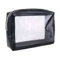 Custom Logo Travel Transparent Vinyl Waterproof Beach Zipper Cosmetic Bag Pouch Clear TPU PVC Toilet Bag