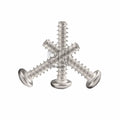 Round Head Flat Tail Self-tapping Screw PB Cross Round Head Flat Mouth Self-tapping Screw M1.4M1.7-M3.5