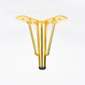 Fancy Gold Metal Iron Modern Sofa Legs & Bed Feet for Living Room Bedroom Kitchen Home Office Furniture VT-03.1205