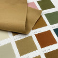 New Woven Material Ready Stock Dyed Colors Memory Cotton 210gsm 100% Polyester Fabric for Pullover Coat