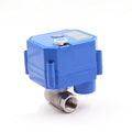 CR01 CR05 5V 12V 8s CWX-25S With Manual Operation Ss304 Full Bore NPT BSP Motorized Ball Valve for Water Irrigation