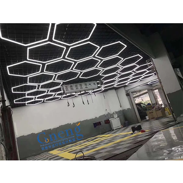 Manufactory High CRI DIY Can Be Customized Hexagonal Led Work Light Detailing Light for Garge