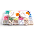 4800 Pcs Clay Flat Round Spacer Beads for Jewelry Making Bracelets Necklace DIY Craft Kit with Pendant and Jump Rings