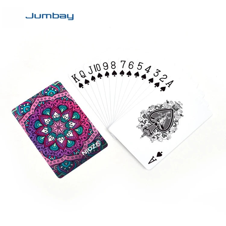 Professional Custom Printed Poker Card Games for Set Personalized Wholesale From Manufacturers Made From Durable Paper Material