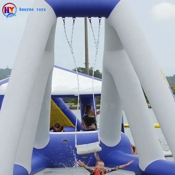 China Factory Funny Toys Inflatable Water Swing Games for Adults and Kids SEESAW WATER TOY Inflatable Water Swing