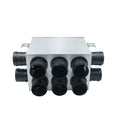 Reliable Compact Commercial Rectangle Draught Distributing Box for Hospital Gym Staircase Hall Applications