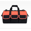 Premium Large Capacity Wide Mouth Tool Organizer Bag for Electrician