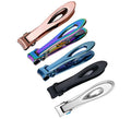 Professional Stainless Steel Nail Cutter File Wide Jaw Car Nail Clipper for Thick Toenails Germany Beauty Tool for Fingers