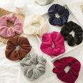 Wholesale Archer Women Elastic Hair Ties Custom Color OEM Designs Fashion Wrinkle-Free Ponytail Holders with Custom Logo
