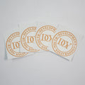 Wholesale Custom Self Adhesive Printed Logo Paper Sticker Labels for Plastic Bags
