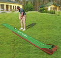 Golf Putting Green Mat with Auto Ball Return - Perfect for Indoor & Outdoor Use